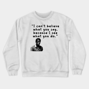 James Baldwin Crewneck Sweatshirt